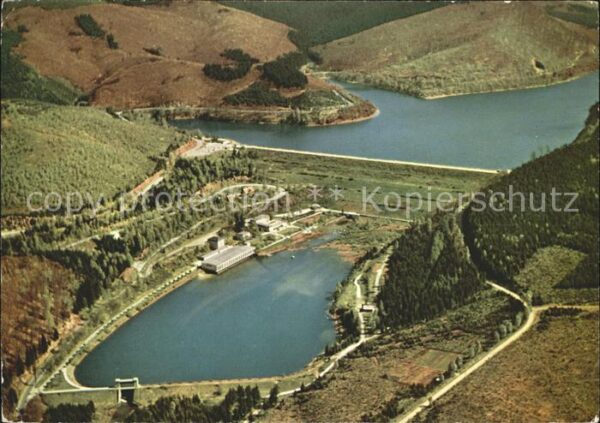 Osterode Harz Sösetalsperre Fliegeraufnahme