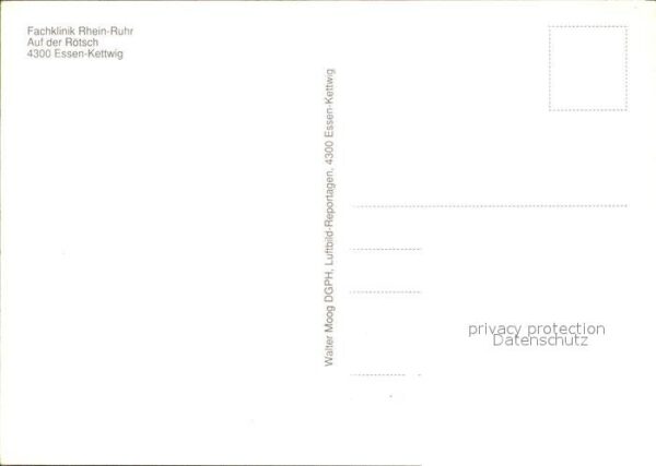 Kettwig Fachklinik Rhein Ruhr Fliegeraufnahme – Bild 2