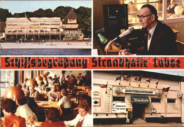 Laboe Schiffsbegrüssung Strandhalle Laboe
