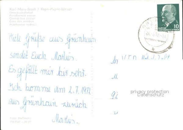 Karl-Marx-Stadt Omnibusbahnhof – Bild 2