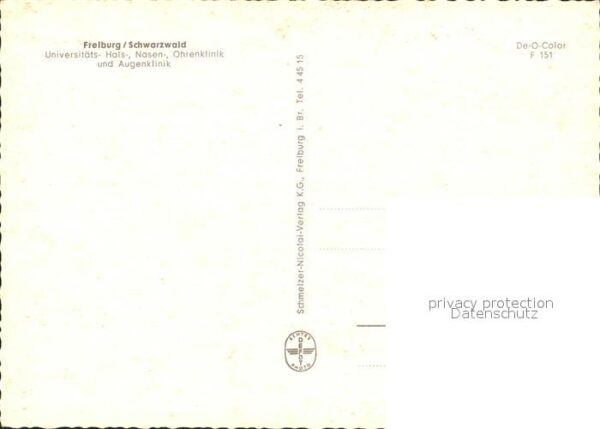 Freiburg Breisgau Universitätsklinik – Bild 2