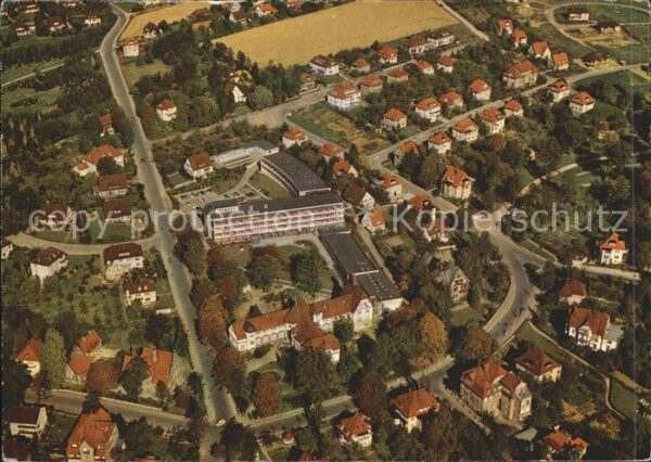 Bad Pyrmont Sanatorium Friedrichshöhe Fliegeraufnah