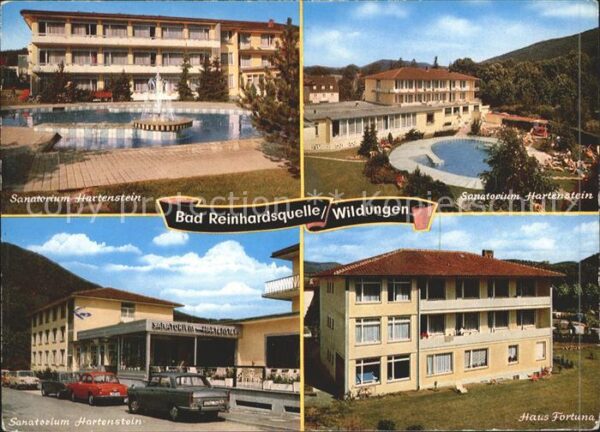 Wildungen Bad Sanatorium Hartenstein Haus Fortuna