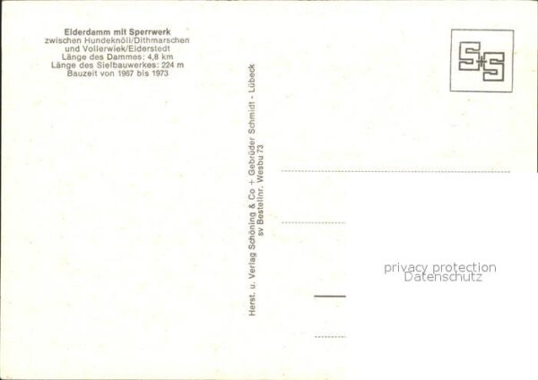 Eiderstedt Eiderdamm Sperrwerk – Bild 2