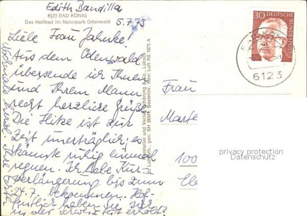 Bad Koenig Heilbad Naturpark Odenwald Fliegeraufna – Bild 2