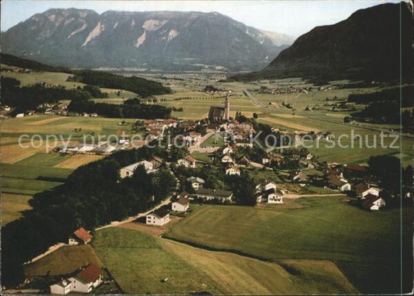 Anger Bayern Fliegeraufnahme Untersberg
