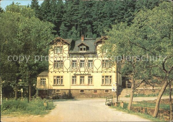 Langenberg Erzgebirge HO Wismut Hotel Sankt Katharina