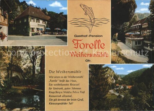 Weihersmuehle Bamberg Gasthof Pension Forelle