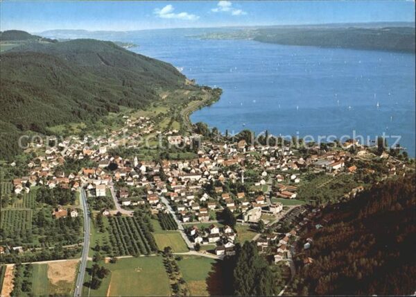 Ludwigshafen Bodensee Überlinger See Fliegeraufnahme