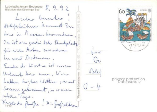 Ludwigshafen Bodensee Überlinger See Fliegeraufnahme – Bild 2