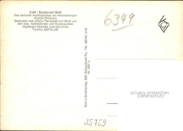 Weiher Moerlenbach Cafe Restaurant Wolf – Bild 2