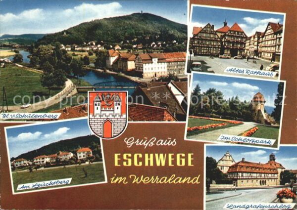 Eschwege Altes Rathaus Schlosspark