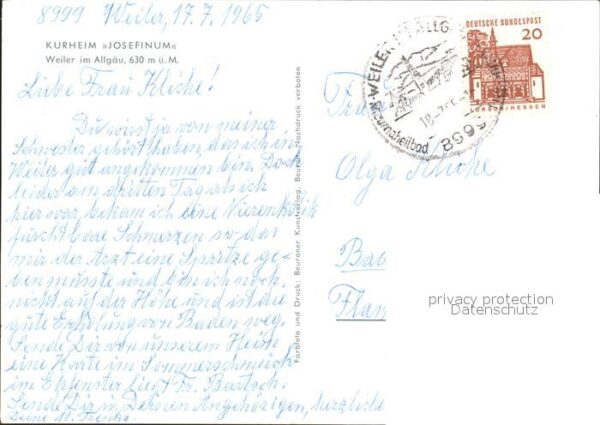 Weiler-Simmerberg Kurheim Josefinum – Bild 2