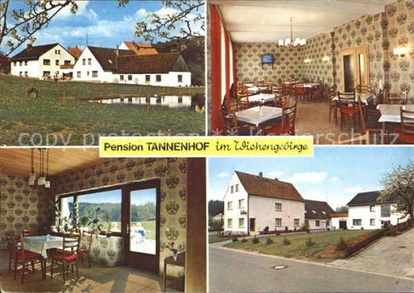 Oldendorf Wiehengebirge Pension Tannenhof