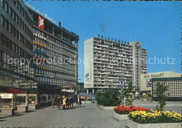 Berlin Hochhäuser am Zoo Breitscheidplatz