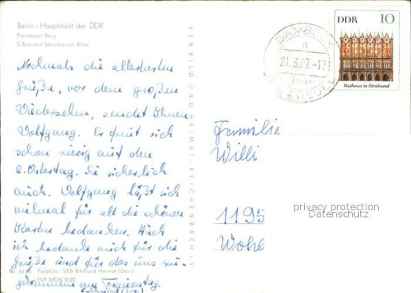Berlin Prenzlauer Berg S- Bahnhof Schönhauser – Bild 2