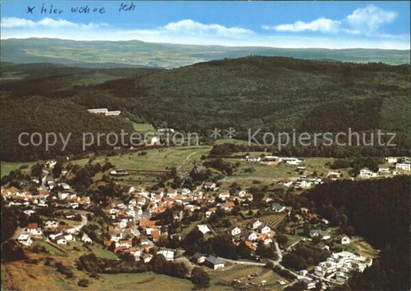 Schmitten Taunus Fliegeraufnahme
