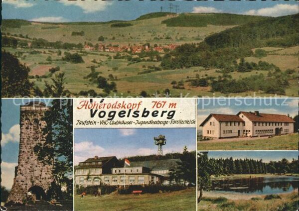 Hoherodskopf Berggasthof Taufstein Forellenteich Jug