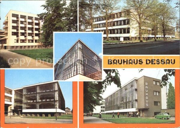 Dessau-Rosslau Atelierhaus Fachschultrakt Werkstattgeb