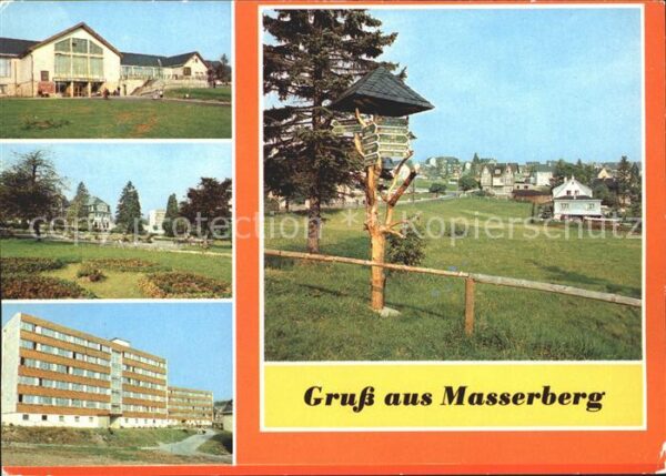 Masserberg Kurpark FDGB Erholungsheim Otto Grotewo