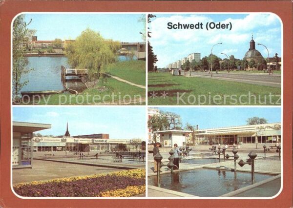 Schwedt Oder Französische Kirche Leninallee Platz de