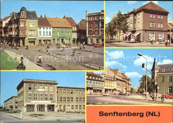 Senftenberg Niederlausitz Bahnhofstrasse HO Gaststätte StadtCafe