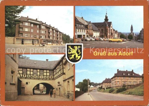 Adorf Vogtland Markneukirchener Strasse Ernst Thälmann
