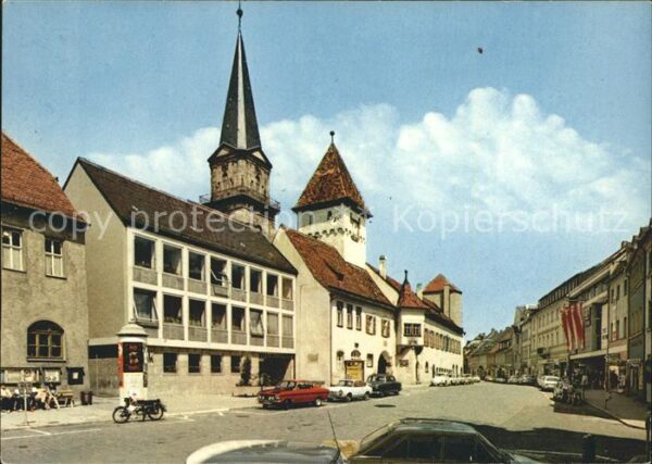Marktredwitz Hauptstrasse altes Rathaus