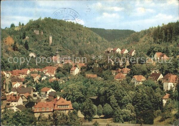 Bad Berneck Ortsblick Fichtelgebirge