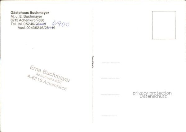 Achenkirch Gästehaus Buchmayer – Bild 2