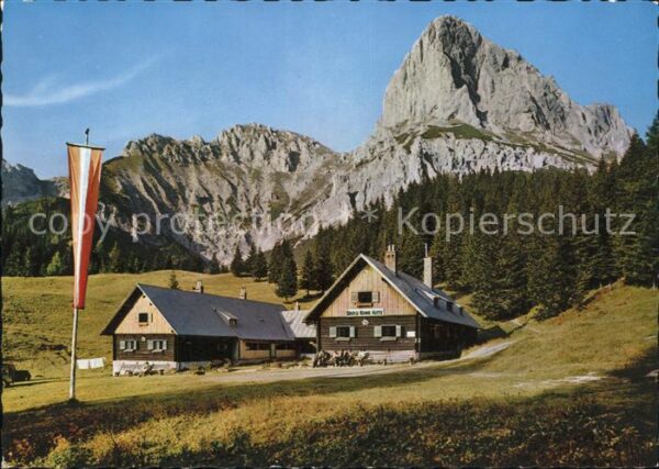 Admont Steiermark Oberst Klinke Hütte mit Admonter Kaibli