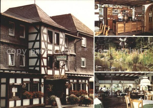 Winterberg Hochsauerland Gasthof zur Post Bar Ententeich Gastrau