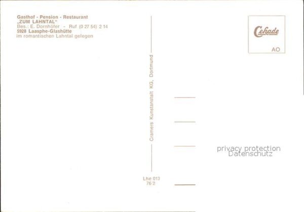 Glashuette Wittgenstein Gasthof Pension Zum Lahntal – Bild 2