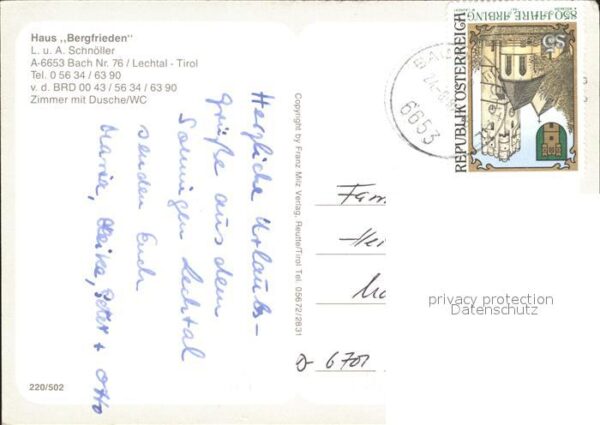 Lechtal Haus Bergfrieden – Bild 2