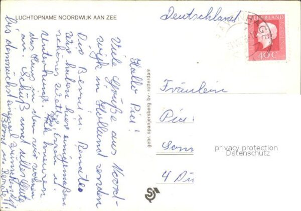 Noordwijk aan Zee  Fliegeraufnahme – Bild 2