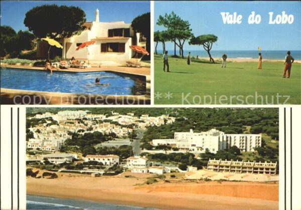 Algarve Vale de Lobo Swimmingpool Golfplatz Fli