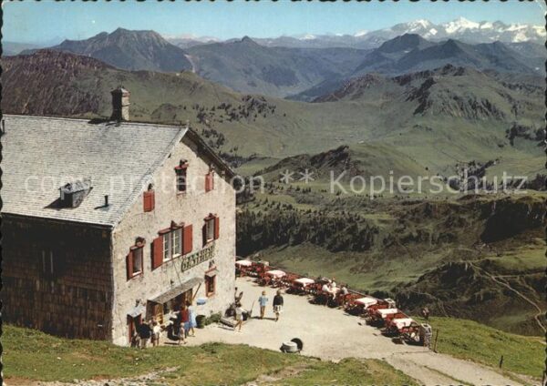 Kitzbuehel Tirol Gipfelhaus am Kitzbüheler Horn mit Hohe