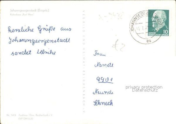 Johanngeorgenstadt Kulturhaus Karl Marx – Bild 2