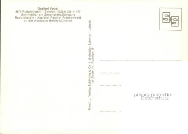Rudolphstein Gasthof Vogel Hotel – Bild 2