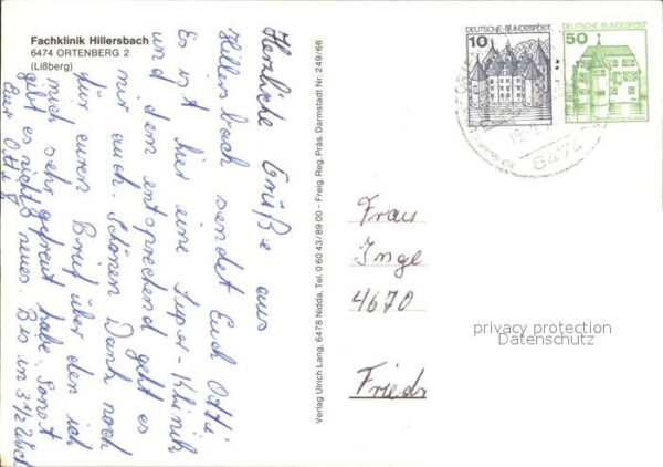 Lissberg Fachklinik Hillersbach Fliegeraufnahme – Bild 2