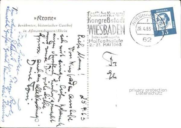 Assmannshausen Historischer Gasthof Krone – Bild 2
