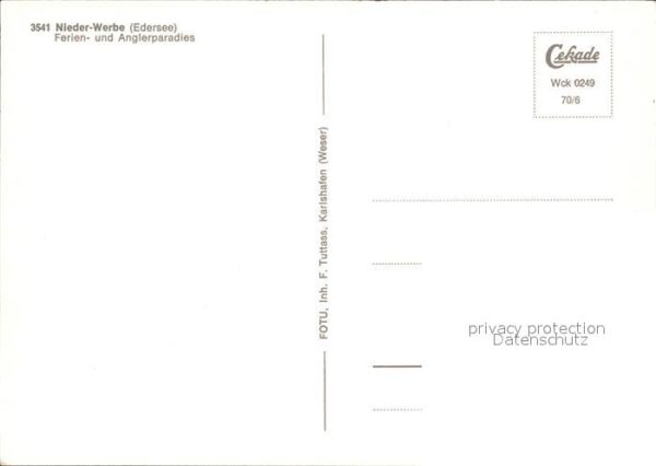 Nieder-Werbe Ortsansicht Angelseen – Bild 2