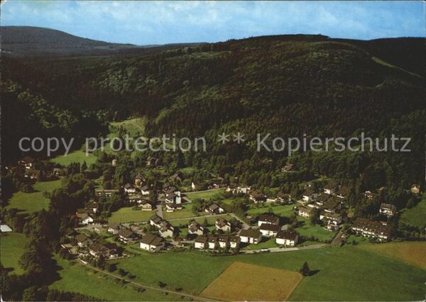Willingen Sauerland OT Stryck Fliegeraufnahme
