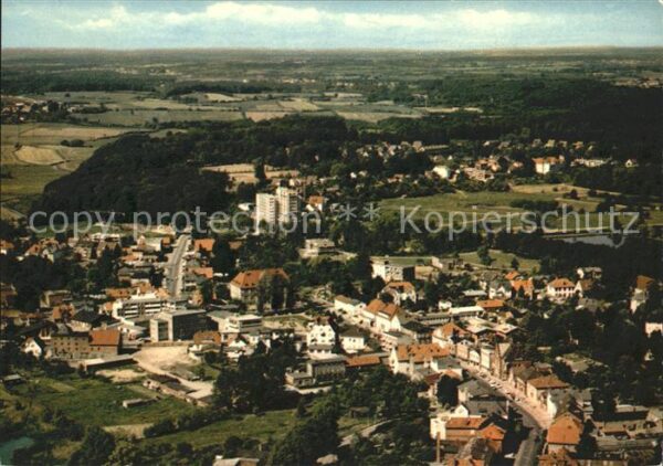 Bad Schwartau Jodsol Moorheilbad Fliegeraufnahme
