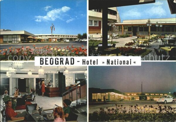 Beograd Belgrad Hotel National Teilansichten