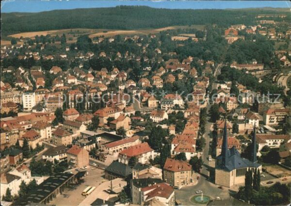 Bayreuth Fliegeraufnahme Blick zum Festspielhaus