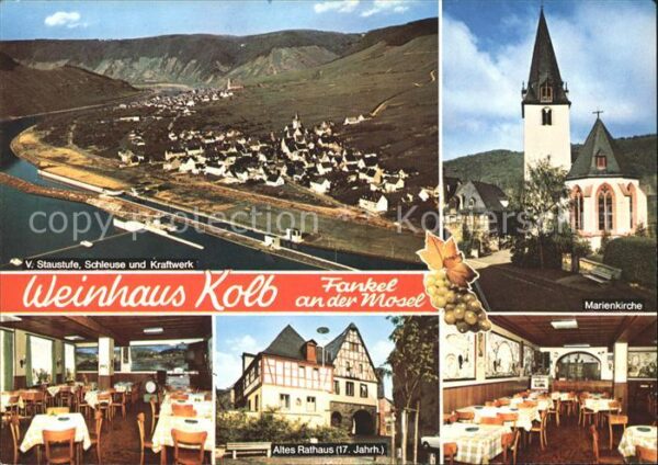 Fankel Schleuse Kraftwerk Marienkirche Altes R