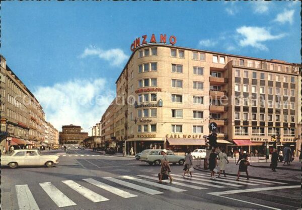 Braunschweig Steinweg und Stadttheater