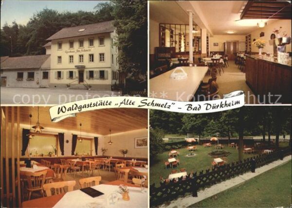 Bad Duerkheim Waldgaststätte Alte Schmelz Gastraum Tr