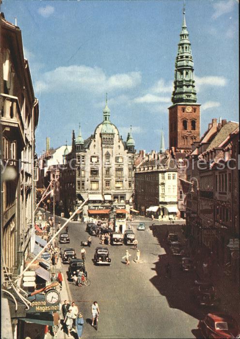 Kobenhavn Amagertorv en del af Stroget